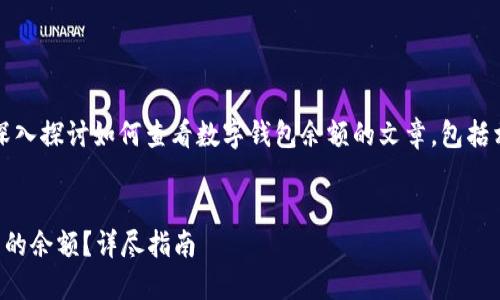 提示：這是一篇旨在深入探討如何查看數(shù)字錢(qián)包余額的文章，包括相關(guān)問(wèn)題和詳細(xì)解答。


如何查看數(shù)字錢(qián)包里的余額？詳盡指南