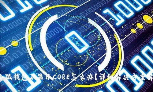  小狐錢(qián)包不顯示CORE怎么辦？詳細解決方案解析