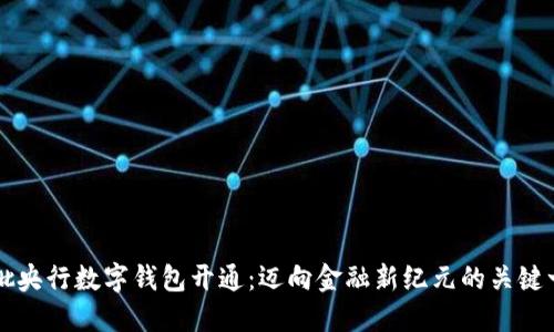 首批央行數(shù)字錢包開通：邁向金融新紀(jì)元的關(guān)鍵一步