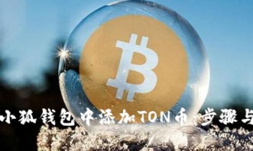 如何在小狐錢(qián)包中添加TON幣：步驟與小技巧