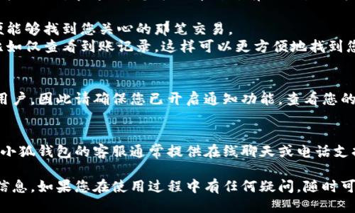 小狐錢(qián)包到賬查詢(xún)指南

想要查看小狐錢(qián)包是否到賬，您可以按照以下步驟進(jìn)行操作。

### 第一步：打開(kāi)小狐錢(qián)包應用
首先，您需要在您的手機上找到并打開(kāi)小狐錢(qián)包應用。小狐錢(qián)包的界面通常，您會(huì )很快找到需要查看的賬戶(hù)信息。

### 第二步：查看賬戶(hù)余額
在小狐錢(qián)包的主界面上，您可以看到您的賬戶(hù)余額。一旦有款項到賬，這里的余額就會(huì )自動(dòng)更新。所以，查看余額是一個(gè)快速了解是否到賬的好方法。

### 第三步：查看交易記錄
如果您想要更詳細的信息，可以進(jìn)入“交易記錄”或“歷史記錄”頁(yè)面。在這里，您可以看到所有的交易記錄，包括充值、提現和轉賬等信息。

1. **查看時(shí)間和金額**：確保您選擇的時(shí)間范圍正確，以便能夠找到您關(guān)心的那筆交易。
2. **篩選功能**：許多錢(qián)包應用允許您按類(lèi)型篩選交易，比如僅查看到賬記錄，這樣可以更方便地找到您關(guān)心的內容。

### 第四步：通知與更新
小狐錢(qián)包通常會(huì )在每次有資金到賬時(shí)，通過(guò)推送通知提醒用戶(hù)。因此請確保您已開(kāi)啟通知功能。查看您的手機通知欄，看看是否有相關(guān)的到賬提醒。

### 第五步：聯(lián)系客服
如果以上步驟都不能解決您的疑問(wèn)，您可以直接聯(lián)系客服。小狐錢(qián)包的客服通常提供在線(xiàn)聊天或電話(huà)支持。他們能夠為您提供準確的信息，并幫助您解決任何問(wèn)題。

通過(guò)以上步驟，您應該能夠輕松地查詢(xún)到小狐錢(qián)包的到賬信息。如果您在使用過(guò)程中有任何疑問(wèn)，隨時(shí)可以咨詢(xún)客服獲得幫助。希望這可以對您有所幫助！