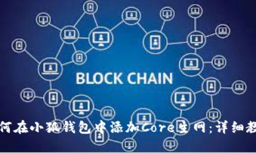 如何在小狐錢(qián)包中添加Core主網(wǎng)：詳細教程