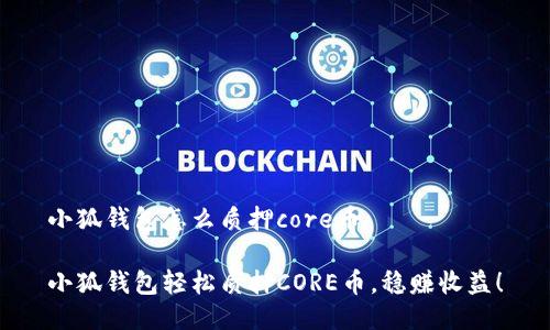 小狐錢(qián)包怎么質(zhì)押core幣

小狐錢(qián)包輕松質(zhì)押CORE幣，穩賺收益！